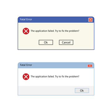 System Easy Transfer fatal error warning