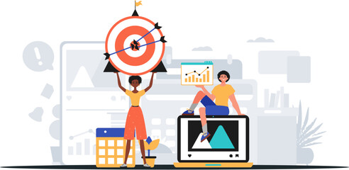 Digital Marketing Team. Ready to use banner