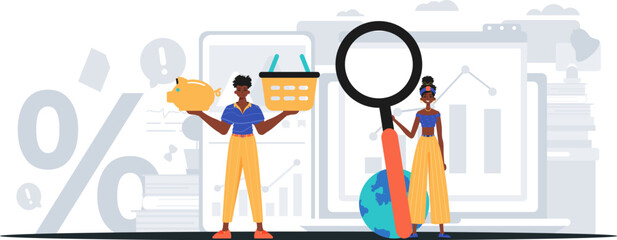 Digital Marketing Team. Ready to use banner