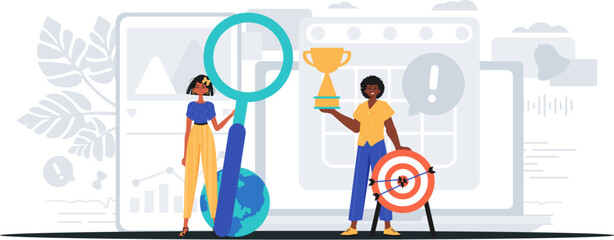 Digital Marketing Team. Ready to use banner