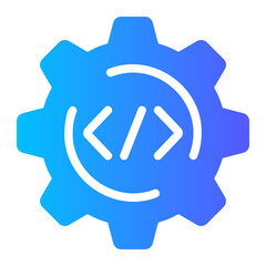 service gradient icon