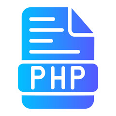 php document gradient icon