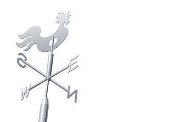 風見鶏と爽やかな青空