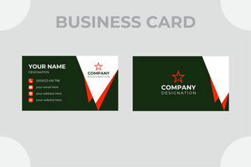 colorful business card design,horizontal clean vector,layout in rectangle size,double sided vector business card design formal vector design,modern business card template.professional visiting card