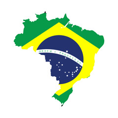 Brazil Flag Vector Image