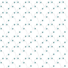 Floral seamless pattern. Decorative texture of leaves. textured background