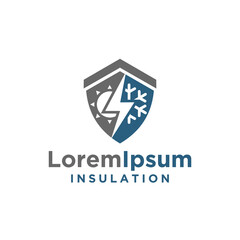 Insulation Company Logo Design Vector