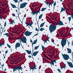 Crimson Passion: Unleash the Fiery Elegance of Red Roses!