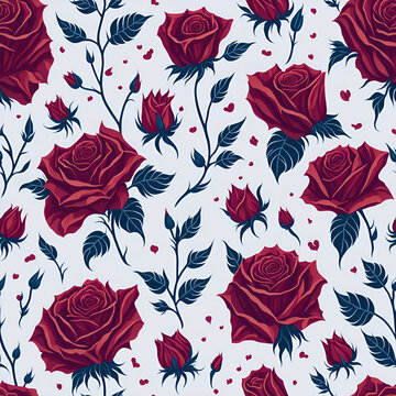 Crimson Passion: Unleash the Fiery Elegance of Red Roses!