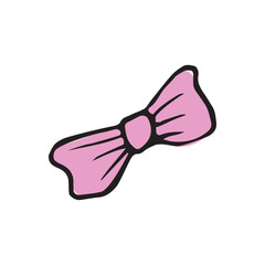 clothes. T-shirt. socks. bow. classic. fashion. style. stripes.gift. the black color of the icon. doodle. vector illustration.