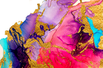 SEASHELL.North gold- MARBLE. Ink colors are amazingly bright, luminous, translucent,free-flowing, and beautiful golden sequins. Wallpaper,Background,Pattern texture, Oriental paper. ART. Abstract.