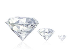 diamonds isolated PNG transparent