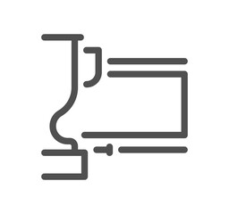 School and university related icon outline and linear symbol.

