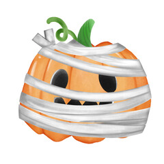 Mummy pumpkin 