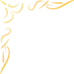 gold border corner
