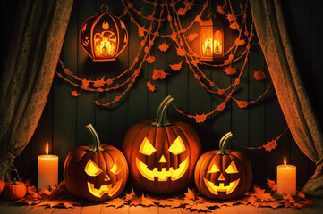 Sinister Halloween Pumpkins: Unleash the Spooky Spirit!