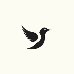 Bird logo design vector illustration