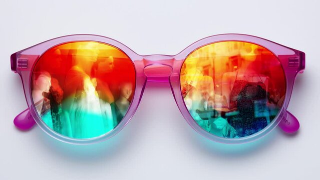Fashion Sunglasses.
Sunglasses with shop window fashion mannequins reflected in them.