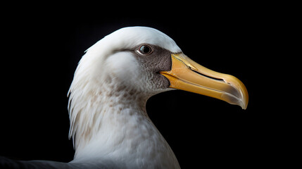 close up of a seagull HD 8K wallpaper Stock Photographic Image