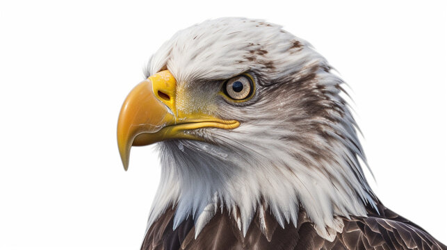portrait of a eagle HD 8K wallpaper Stock Photographic Image
