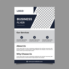 Modern flyer design