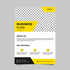 corporate flyer design template