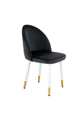 black, soft, stylish chair