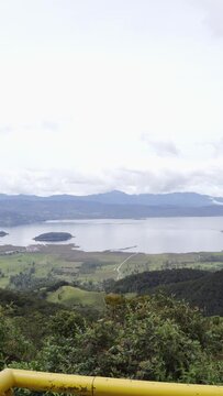 Lago de la Cocha in General Colombia near the city of Pasto