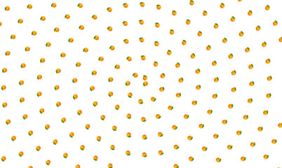 orange fruit pattern for background or textures