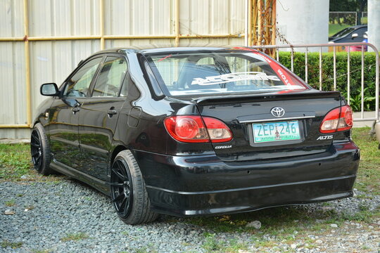 Toyota corolla altis at Bumper to Bumper car show in Quezon City