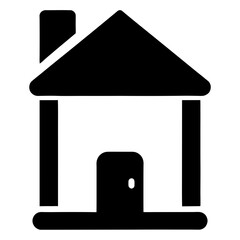 house icon on black