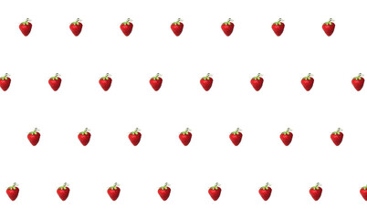 strawberry fruit pattern for background or texture