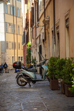 bikes in a italian city