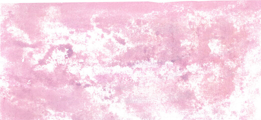 Watercolor pink background made by hand. 