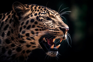 Leopard shot