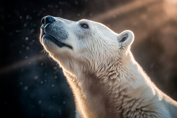 Obraz na płótnie Canvas Polar Bear shot