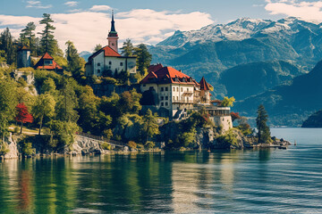 lake bled country