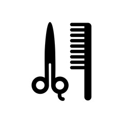 ISO 7001 CF 015: Barber or Hair salon sign, barbour icon.