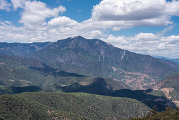 AerialphotographyofnaturalsceneryoftheYunnan-GuizhouPlateauinChina