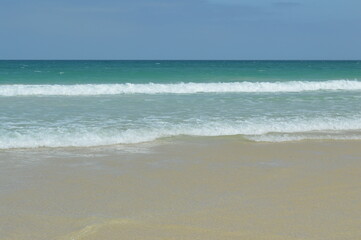Fototapeta na wymiar Capoverde ,spiaggia di Praya de Chavez