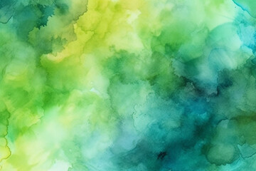 Fototapeta na wymiar Abstract Watercolor and Green Background .Generative Ai.