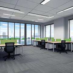 Fototapeta premium office rooms 