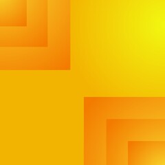 Abstract orange background with circles dynamic shapes composition illustration background square