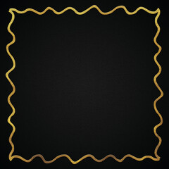 Golden luxury ornamental frame, Wedding, party, invitation background, Royal gold frame, antique, vintage gold style 62, abstract black gold.