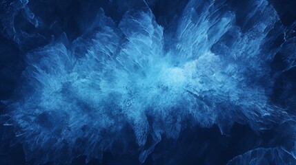Fototapeta na wymiar ice winter grunge texture dark blue background.Generative AI