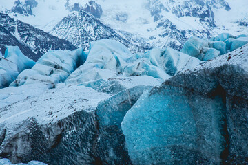 Le glacier Vatnajökull en Islande.