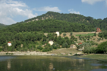 In the city of Bolu, Turkey, Cubuk Lake is one of the important natural areas of the country.