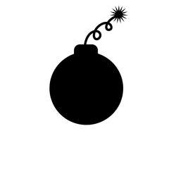 bomb icon. Element of minimalistic icon for mobile concept and web apps. Signs and symbols collection icon for websites, web design, mobile app 