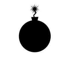 bomb icon. Element of minimalistic icon for mobile concept and web apps. Signs and symbols collection icon for websites, web design, mobile app 