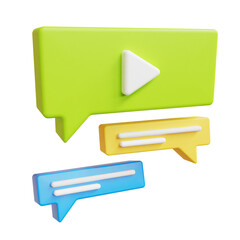 video chat 3d high quality render render 